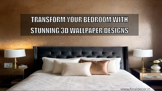 Transform Your Bedroom with Stunning 3D Wallpaper Designs