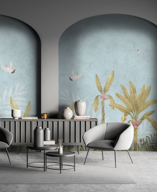 tropical  wallpapers for walls. Our collection features a wide variety of lush and vibrant designs, from tropical plants and palm tree